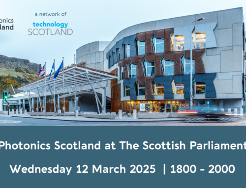 Save the date! Photonics Scotland at The Scottish Parliament